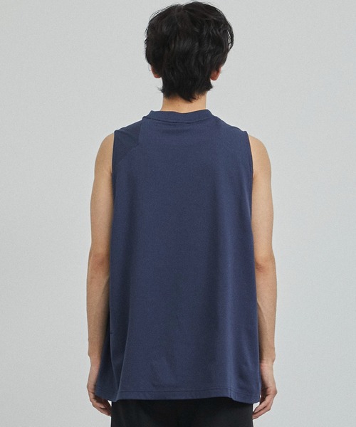 CITY TOKYO（シティトウキョウ）の「ワークアウトマッスルタンク（タンクトップ・メンズ・ブラック/ネイビー/グレー・3/4/2）」の14枚目の写真