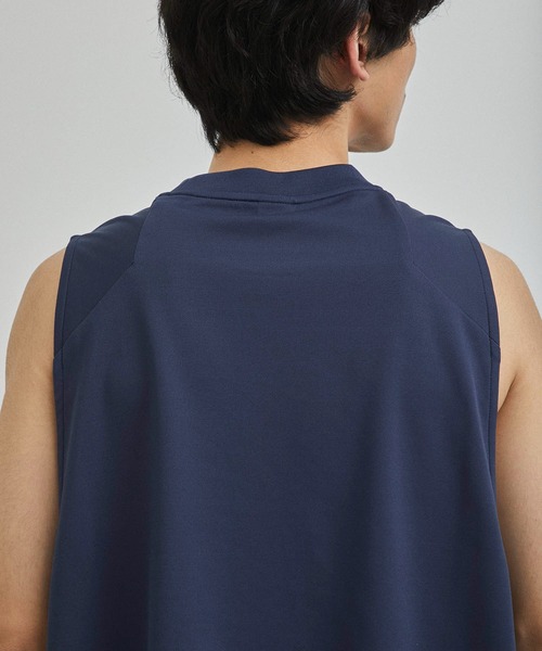 CITY TOKYO（シティトウキョウ）の「ワークアウトマッスルタンク（タンクトップ・メンズ・ブラック/ネイビー/グレー・3/4/2）」の18枚目の写真