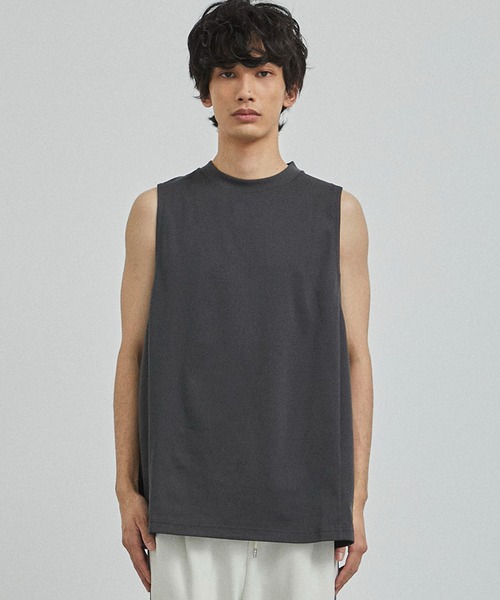 CITY TOKYO（シティトウキョウ）の「ワークアウトマッスルタンク（タンクトップ・メンズ・ブラック/ネイビー/グレー・3/4/2）」の22枚目の写真