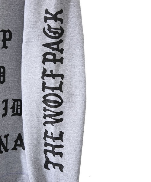WP（ダブリューピー）の「WP / ダブリューピー：DEEP AND HYBRID CREWNECK SWEAT：WP06-T117[WAX]（スウェット・メンズ・ブラック×ホワイト/グレー系・XL/XXL）」の11枚目の写真