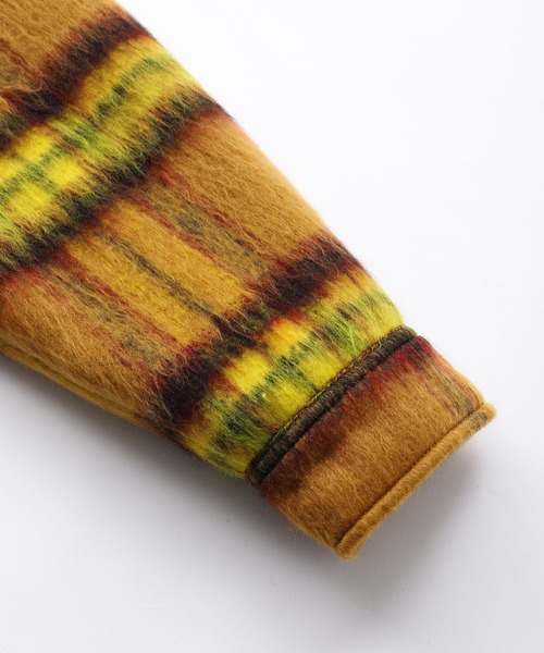 X-girl（エックスガール）の「SHAGGY BIG SHIRT（その他アウター・レディース・ライトパープル/イエロー・S/M）」の16枚目の写真