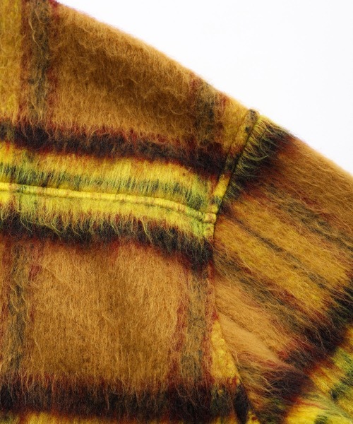 X-girl（エックスガール）の「SHAGGY BIG SHIRT（その他アウター・レディース・ライトパープル/イエロー・S/M）」の17枚目の写真