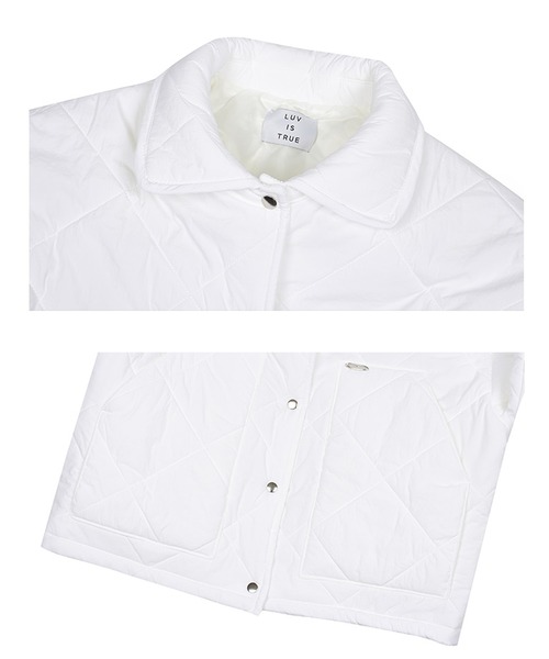 ☆人気☆【LUV IS TRUE】☆LUVISTRUE OT QUILTING JACKE.T☆ LUVISTRUE（ラヴイズトゥルー）の「A'GEM/9 × .kom 『LUV IS