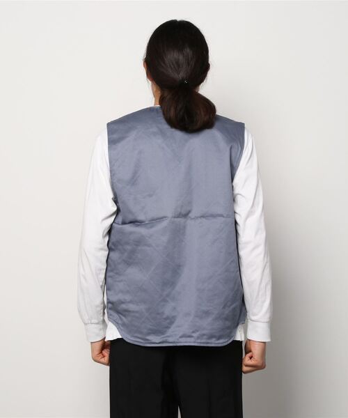 FULL-BK(フルビーケー)の「REVERSIBLE VEST(ベスト・メンズ・ライトブルー/ブラック・MEDIUM/LARGE/X-LARGE)」の3枚目の写真