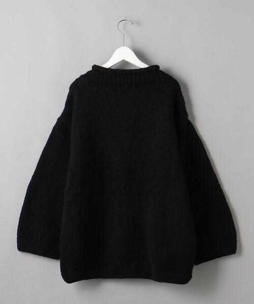 niche.(ニッチ)の「<Niche. (ニッチ) > R/N KNIT 5 FLOWERS/ニット(ニット/セーター・メンズ・ブラック・FREE)」の2枚目の写真