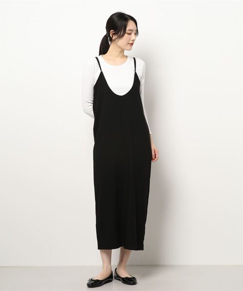 UNSPARE（アンスペア）の「■【UNSPARE/アンスペア】3Wayレイヤードワンピース/WEB・一部店舗限定（ワンピース・レディース・ブラック/ベージュ・FREE）」の6枚目の写真