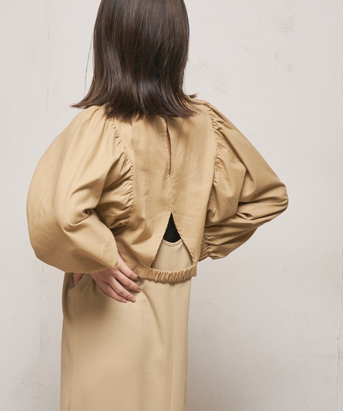 UNSPARE（アンスペア）の「■【UNSPARE/アンスペア】3Wayレイヤードワンピース/WEB・一部店舗限定（ワンピース・レディース・ブラック/ベージュ・FREE）」の11枚目の写真