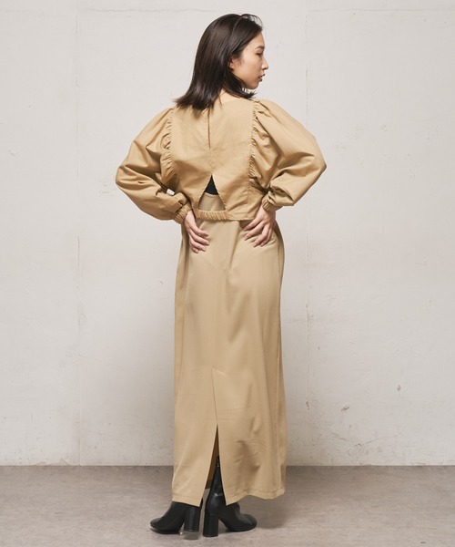 UNSPARE（アンスペア）の「■【UNSPARE/アンスペア】3Wayレイヤードワンピース/WEB・一部店舗限定（ワンピース・レディース・ブラック/ベージュ・FREE）」の15枚目の写真