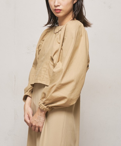 UNSPARE（アンスペア）の「■【UNSPARE/アンスペア】3Wayレイヤードワンピース/WEB・一部店舗限定（ワンピース・レディース・ブラック/ベージュ・FREE）」の13枚目の写真