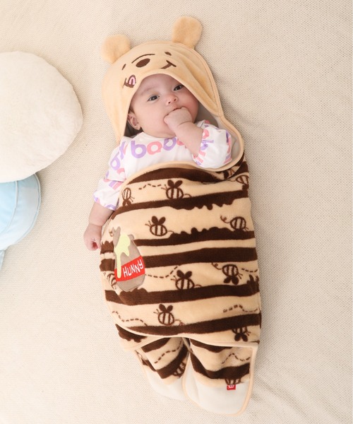 Disney（ディズニー）の「ディズニー キャラクターフェイスおくるみ 5523（おくるみ・キッズ・その他16/その他7/その他5・FREE）」の3枚目の写真