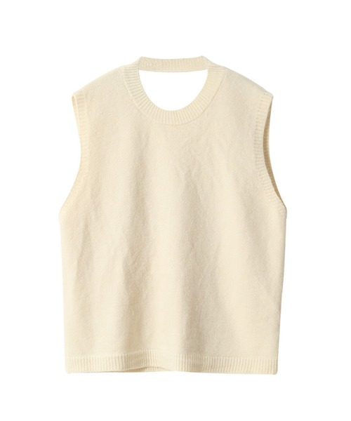 背中デザインベスト