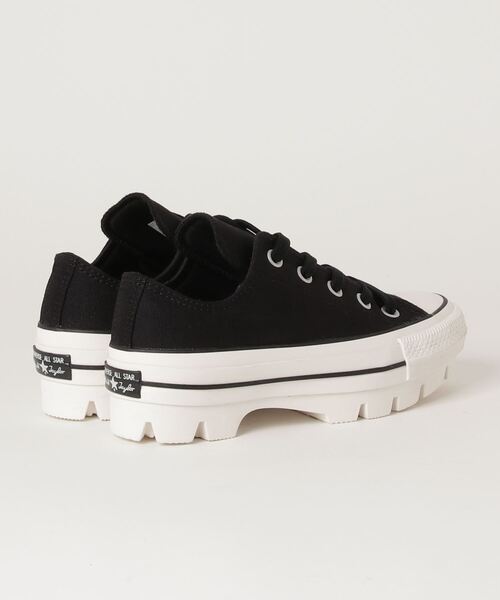 CONVERSE（コンバース）の「AS 100 CHUNK OX　31305311（スニーカー・レディース・ブラック・3h/5/4h/8/4/6h/7h/7/5h/9/9h/8h/10h/11h/3）」の2枚目の写真