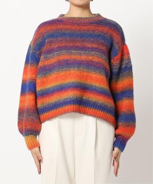 Simplicite（サンプリシテ）の「《追加》カスリグラデーションニット