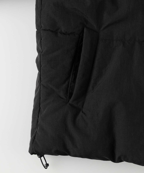 BACK NUMBER（バックナンバー）の「【BACK NUMBER】ビッグリバーシブル中綿ジャケット（ダウンジャケット/コート・メンズ・ブラック/オフホワイト・XL/M/L）」の16枚目の写真