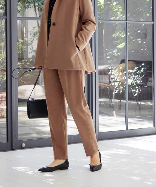 ウールライクタックテーパードパンツ スラックス Deli Deli スタイルデリ のスラックス ウールライクタックテーパードパンツ を購入できます Style Style パンツ Deli スタイルデリ のファッション セール特集