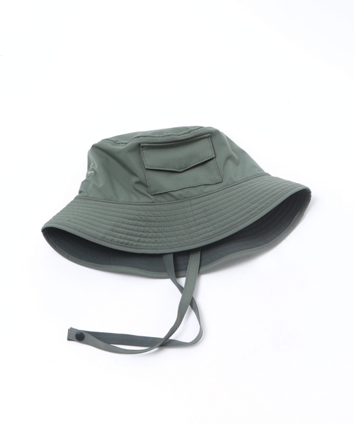 SUPERTHANKS（スーパーサンクス）の「【SUPERTHANKS / スーパーサンクス】リボンテープ バケット ハット（ハット・メンズ・ブラック/カーキ・フリー）」の9枚目の写真