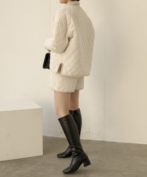 VRIA CHARME（バリアシャルム）の「キルティングショートパンツ（その他パンツ・レディース・ホワイト/ブラック・FREE）」の22枚目の写真