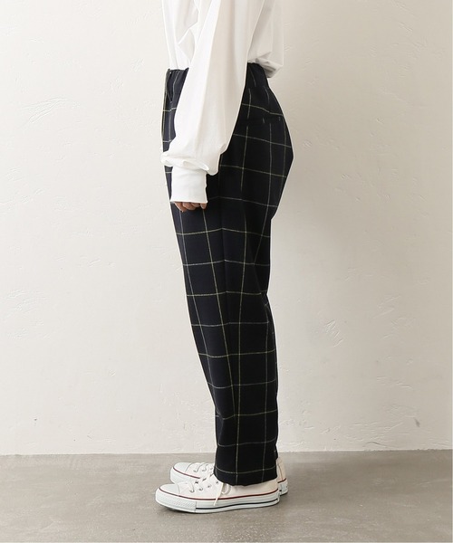 journal standard luxe　チェックサルエルパンツ セール】サキソニーチェック サルエルパンツ◇（その他パンツ