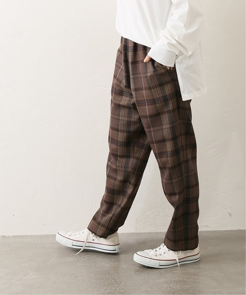セール】サキソニーチェック サルエルパンツ◇（その他パンツ