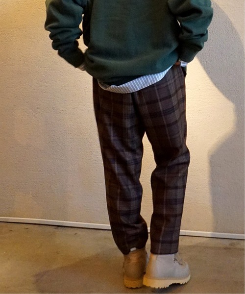 セール】サキソニーチェック サルエルパンツ◇（その他パンツ
