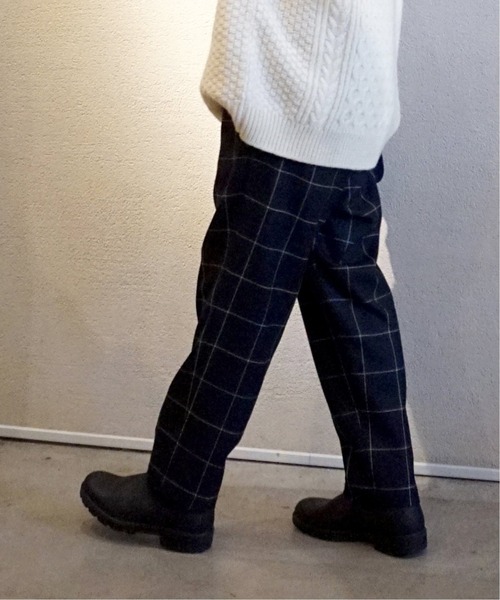 セール】サキソニーチェック サルエルパンツ◇（その他パンツ