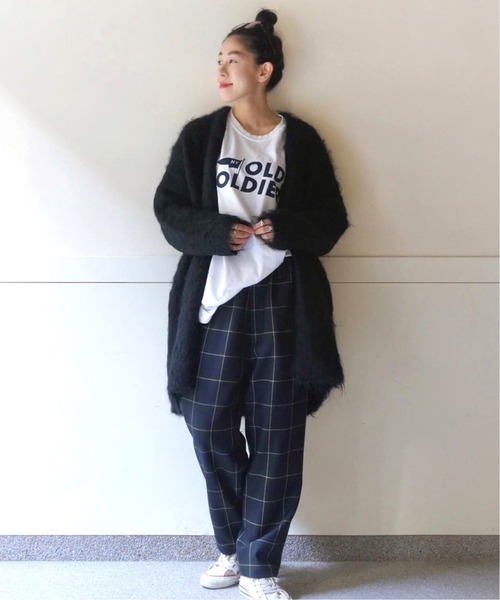 セール】サキソニーチェック サルエルパンツ◇（その他パンツ