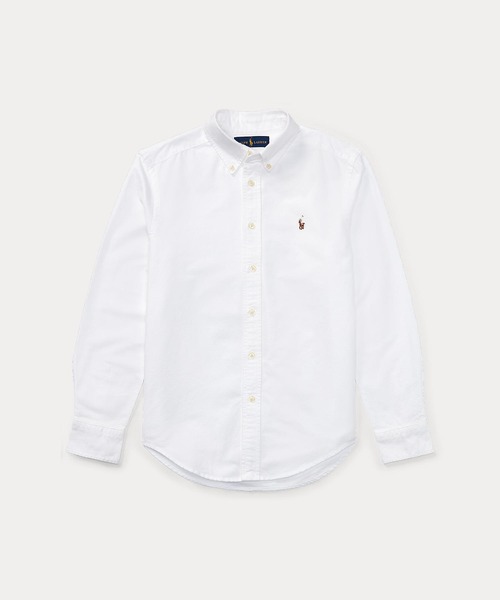 POLO RALPH LAUREN CHILDRENSWEAR(ポロ ラルフ ローレン チルドレンズウェア)の「コットン オックスフォード シャツ(シャツ/ブラウス・キッズ・ホワイト・S/M/L/XL)」の7枚目の写真