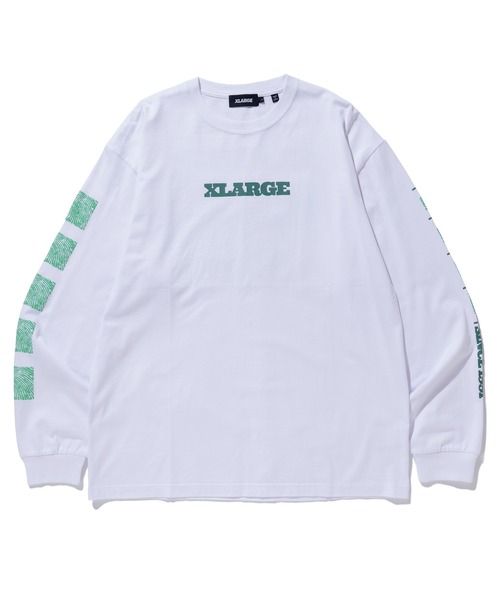 XLARGE(エクストララージ)の「XL IDENTITY L/S TEE(Tシャツ/カットソー・メンズ・ホワイト/ブラック/オレンジ・S/M/L/XL)」の7枚目の写真