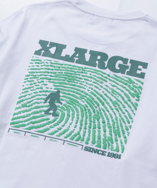 XLARGE(エクストララージ)の「XL IDENTITY L/S TEE(Tシャツ/カットソー・メンズ・ホワイト/ブラック/オレンジ・S/M/L/XL)」の9枚目の写真