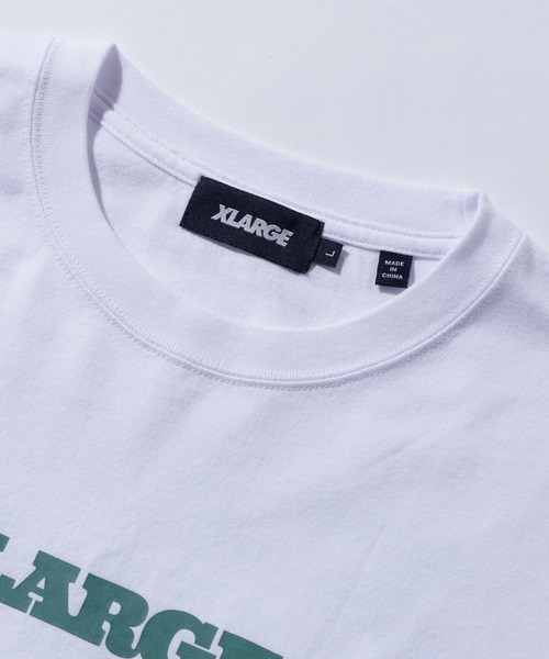 XLARGE(エクストララージ)の「XL IDENTITY L/S TEE(Tシャツ/カットソー・メンズ・ホワイト/ブラック/オレンジ・S/M/L/XL)」の11枚目の写真