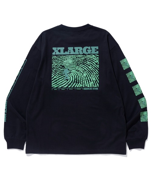 XLARGE(エクストララージ)の「XL IDENTITY L/S TEE(Tシャツ/カットソー・メンズ・ホワイト/ブラック/オレンジ・S/M/L/XL)」の17枚目の写真