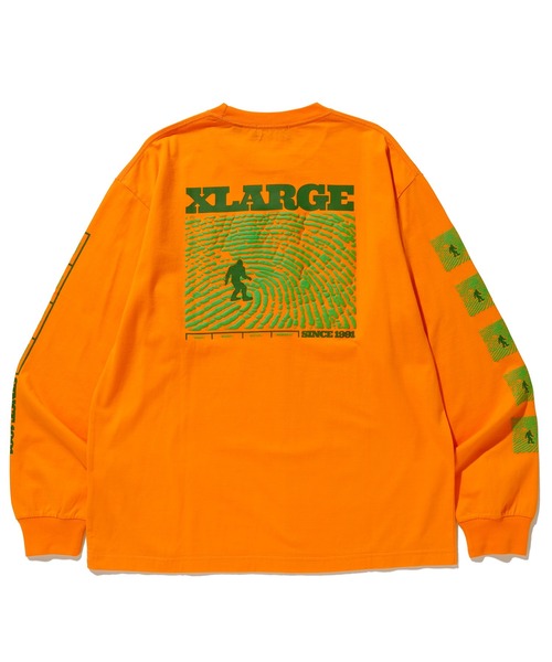 XLARGE(エクストララージ)の「XL IDENTITY L/S TEE(Tシャツ/カットソー・メンズ・ホワイト/ブラック/オレンジ・S/M/L/XL)」の19枚目の写真