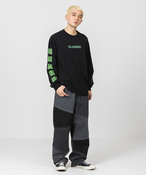 XLARGE(エクストララージ)の「XL IDENTITY L/S TEE(Tシャツ/カットソー・メンズ・ホワイト/ブラック/オレンジ・S/M/L/XL)」の22枚目の写真