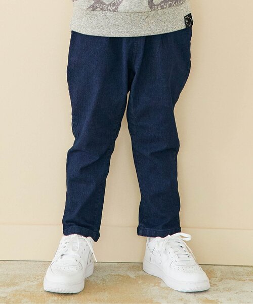 BREEZE(ブリーズ)の「WEB限定 もっとストレッチあったかテーパードパンツ 10分丈(その他パンツ・キッズ・ブラック/ブラウン/レインボー/インディゴブルー/キャメル/ダークグリーン/ベージュ・140/120/110/150/100/130/90)」の6枚目の写真