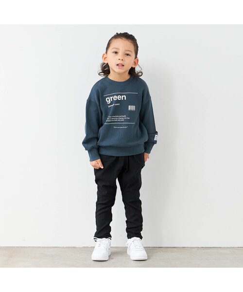 BREEZE(ブリーズ)の「WEB限定 もっとストレッチあったかテーパードパンツ 10分丈(その他パンツ・キッズ・ブラック/ブラウン/レインボー/インディゴブルー/キャメル/ダークグリーン/ベージュ・140/120/110/150/100/130/90)」の10枚目の写真