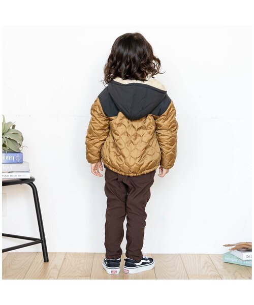 BREEZE(ブリーズ)の「WEB限定 もっとストレッチあったかテーパードパンツ 10分丈(その他パンツ・キッズ・ブラック/ブラウン/レインボー/インディゴブルー/キャメル/ダークグリーン/ベージュ・140/120/110/150/100/130/90)」の13枚目の写真