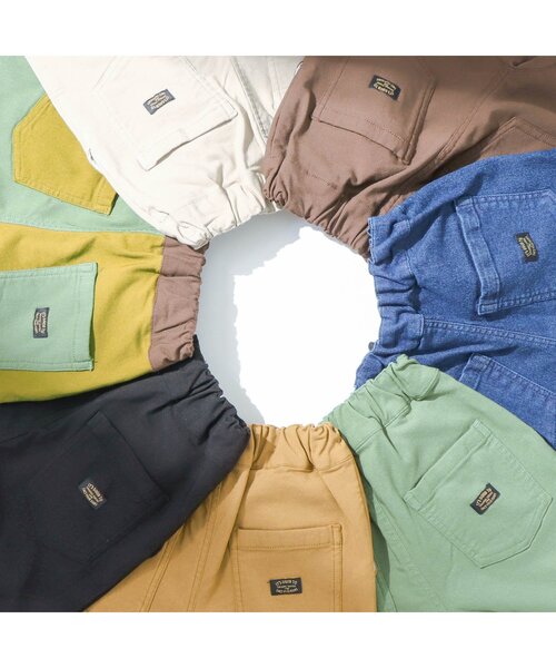 BREEZE(ブリーズ)の「WEB限定 もっとストレッチあったかテーパードパンツ 10分丈(その他パンツ・キッズ・ブラック/ブラウン/レインボー/インディゴブルー/キャメル/ダークグリーン/ベージュ・140/120/110/150/100/130/90)」の17枚目の写真