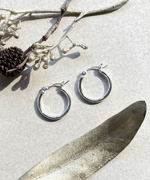 両耳　シルバー925 3.5×21mm フープピアス　ワコマリア 3mm×21mm 】両耳用 シルバー925 ワコマリア キャリアリングの