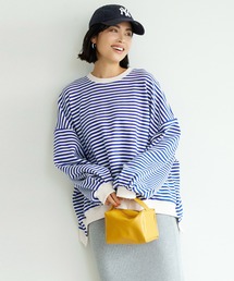 coca（coca） | ボーダースウェット(スウェット)