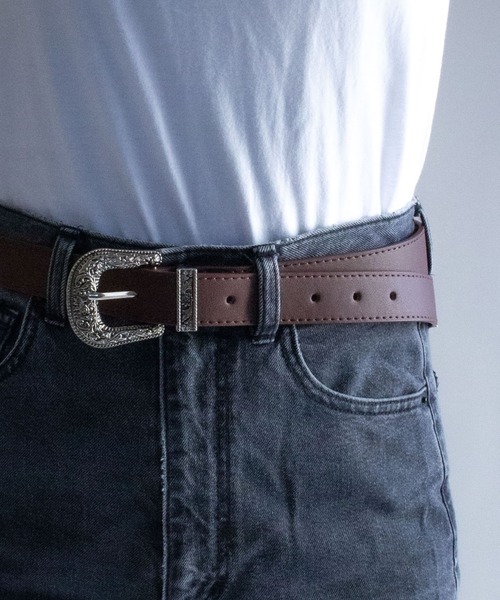 REBALANCE（リバランス）の「レディースウエスタンベルト（ベルト・レディース・A/C/B・ONE SIZE）」の3枚目の写真