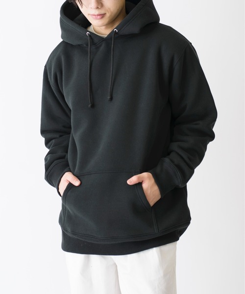  ManパーカーON 銀テープ付き　新品未使用品　L セール】【LIFEMAX】10オンスバックフリースプルオーバーパーカー