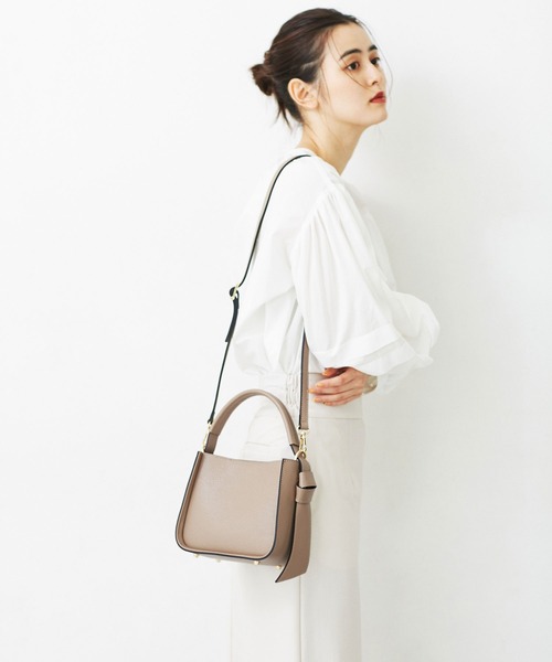 MARCO BIANCHINI（マルコビアンチーニ）の「MARCO BIANCHINI/2WAYレザーミニハンドバッグ（ショルダーバッグ・レディース・アイボリー/ブラック系その他4・FREE）」の13枚目の写真