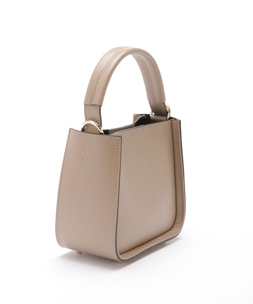 MARCO BIANCHINI（マルコビアンチーニ）の「MARCO BIANCHINI/2WAYレザーミニハンドバッグ（ショルダーバッグ・レディース・アイボリー/ブラック系その他4・FREE）」の9枚目の写真