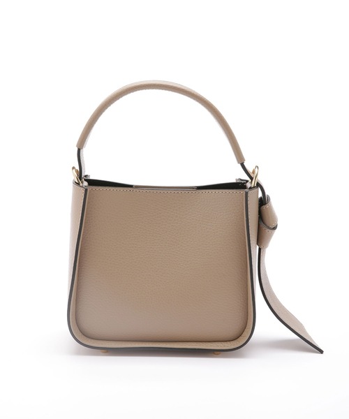 MARCO BIANCHINI（マルコビアンチーニ）の「MARCO BIANCHINI/2WAYレザーミニハンドバッグ（ショルダーバッグ・レディース・アイボリー/ブラック系その他4・FREE）」の5枚目の写真