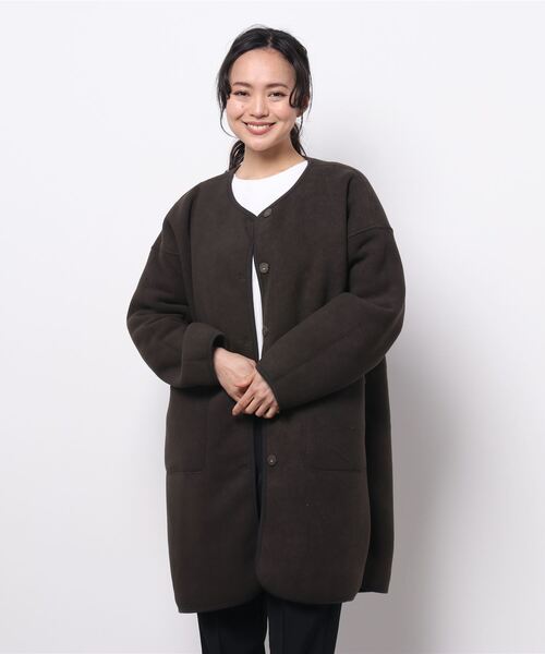 Samansa Mos2（サマンサ モスモス）の「リバーシブルフリース