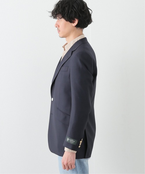 EDIFICE SELECT(エディフィスセレクト)の「【Archive&Style / アーカイブ&スタイル】for EDIFICE Hacking ブレザー(テーラードジャケット・メンズ・ネイビー・SMALL/MEDIUM/LARGE)」の4枚目の写真