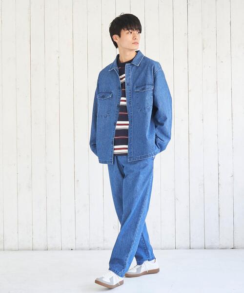 coen（コーエン）の「シェフパンツ"CHEF PANTS" 22SS(セットアップ対応/デニム)（デニムパンツ・メンズ・ネイビー・LARGE/SMALL/MEDIUM/X-LARGE）」の8枚目の写真