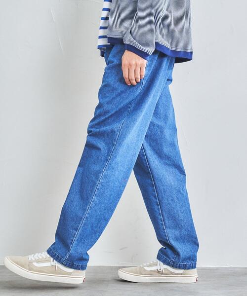 coen（コーエン）の「シェフパンツ"CHEF PANTS" 22SS(セットアップ対応/デニム)（デニムパンツ・メンズ・ネイビー・LARGE/SMALL/MEDIUM/X-LARGE）」の4枚目の写真