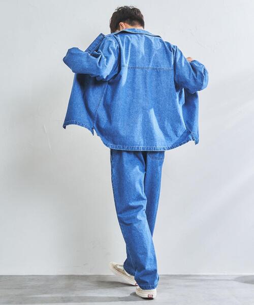 coen（コーエン）の「シェフパンツ"CHEF PANTS" 22SS(セットアップ対応/デニム)（デニムパンツ・メンズ・ネイビー・LARGE/SMALL/MEDIUM/X-LARGE）」の10枚目の写真