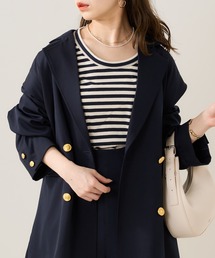 Chico | 【SET UP対応】袖取り外し金釦ダブルジャケット(その他アウター)